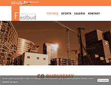 Tablet Screenshot of festbud.pl